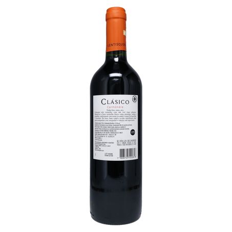 VINHO CHILENO VENTISQUERO CLÁSSICO TINTO CARMENERE 750ML 360-2