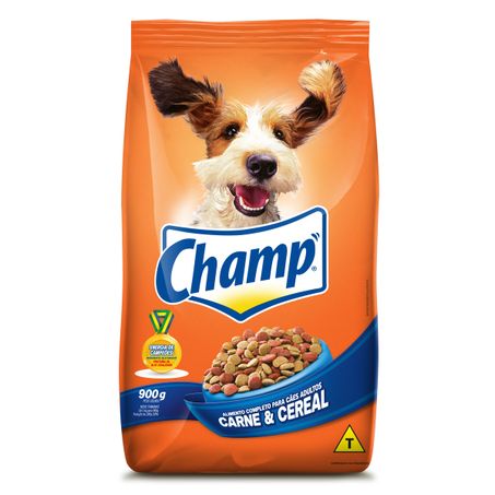 RAÇÃO PARA CÃES ADULTOS CARNE & CEREAL CHAMP