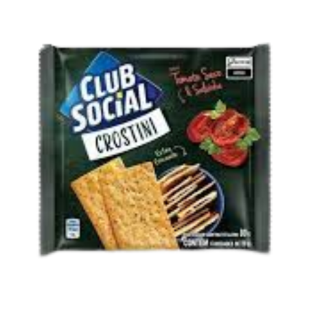 Biscoito club social 80gr tomate seco e salsinha