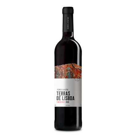 Vinho tinto terras de lisboa regional adega mãe 750ml