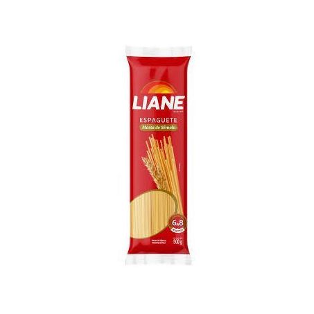 MACARRÃO LIANE SEMOLA 500G ESPAGUETE
