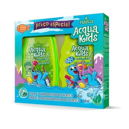 SHAMPOO + COND ACQUA KIDS ERVA DOCE