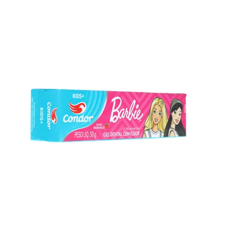 Gel Dental Condor Infantil Barbie Morango 50g 
  360-31