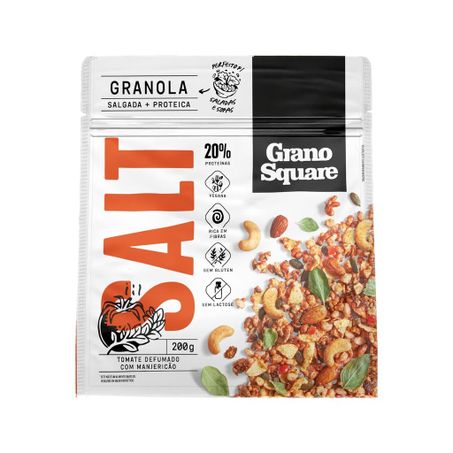 Granola Salgada Tomate Defumado GranoSquare 200g
