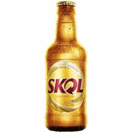 Cerveja skol profissa garrafa 300ml