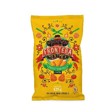 TORTILLA CHIPS FRONTERA 125G CHEESE
