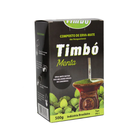 Erva mate timbo 500gr menta