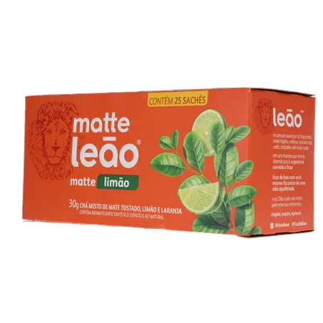 Chá Matte Leão Limão Sachê 25UN 360-22