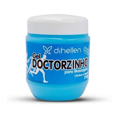 Gel p/massagem dihellen 220gr canfora e
