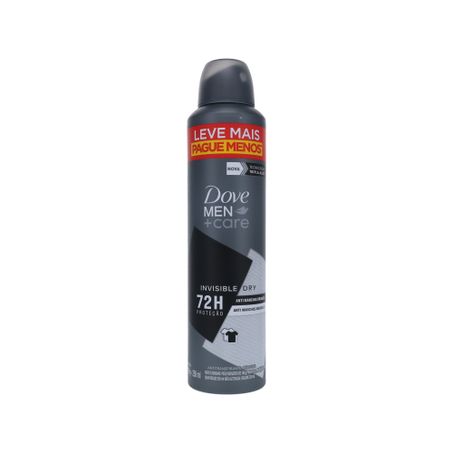 Desodorante Aerosol Dove 250ml - Invisible - Leve Mais, Pague Menos