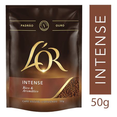 CAFÉ SOLÚVEL LIOFILIZADO INTENSE L'OR SACHÊ