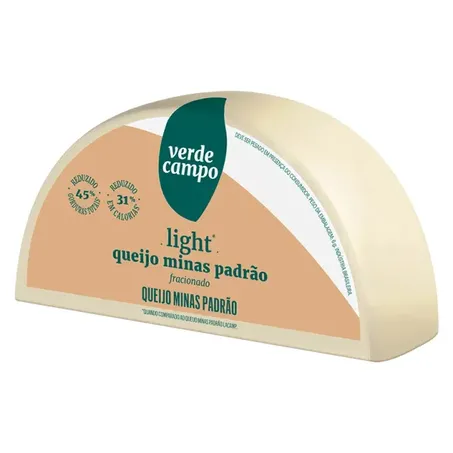 Queijo Minas Padrao Verde Campo Kg Ligth 