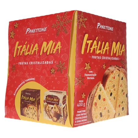 PANETONE ITALIA MIA 400G FRUTAS 360-31