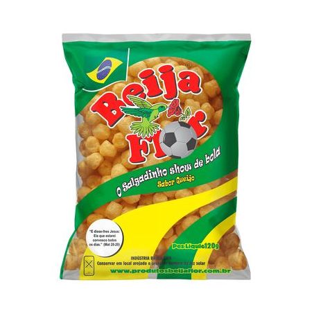 SALGADINHO BEIJA FLOR MILHO BOLA QUEIJO 120G 360-1