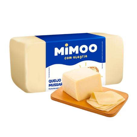 QUEIJO MUSSARELA MIMOO FATIADO 100g Aprox.