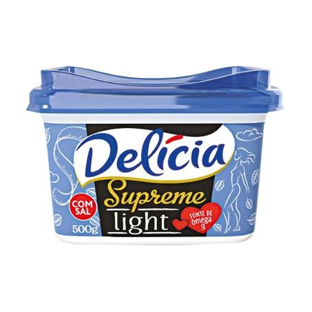 MARGARINA DELICIA SUPREME LIGHT C/SAL 500 G       