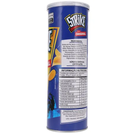 SALGADINHO BATATA STRIKE ORIGINAL POTE 90G 360-11