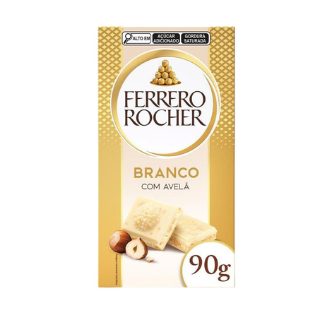 Chocolate Ferrero Rocher 90g - Branco