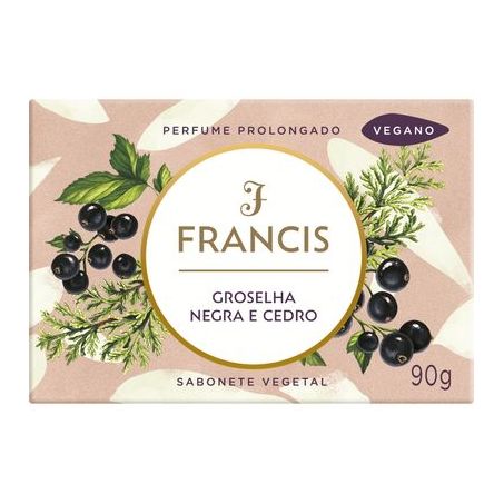 Sabonete Francis Rosa Negra 90G