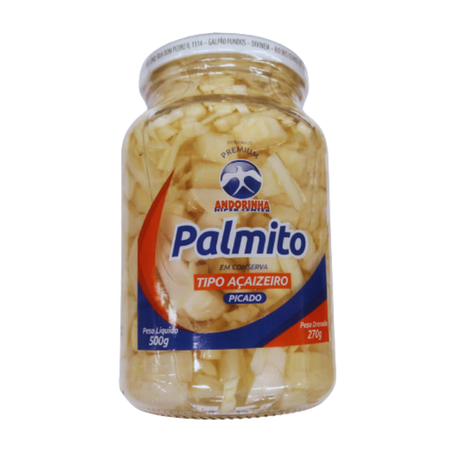 Palmito Açaí Andorinha Picado 270g