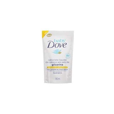 DOVE BABY ST LIQ SACHE HIDR GLICER 180ML