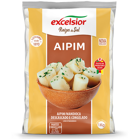 AIPIM DESCASCADO EXCELSIOR CONG 1KG