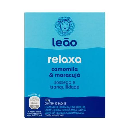 CHA LEAO FUNCIO.RELAXA C/10UN