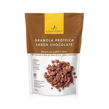 GRANOLA BIANCA SIMOES PROTEICA CHOCOLATE 150G