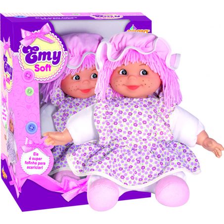 BRINQUEDO BONECA EMY SOFT ALLIGRA R67.11