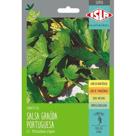 Semente Isla Salsa Graúda Portuguesa 8g