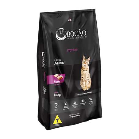 Ração bocão para gatos adultos 10.1kg