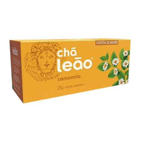 Chá matte leão camomila c/25 25g