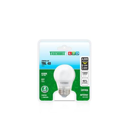 Lamp taschibra led tbl 40 4.8w e27