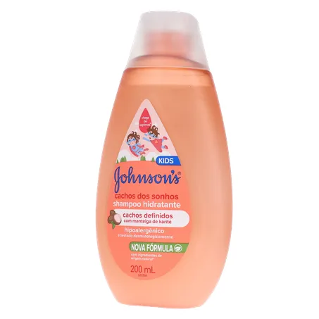 Shampoo Infantil Johnsons Kids Cachos Dos Sonhos 200ml 360-3