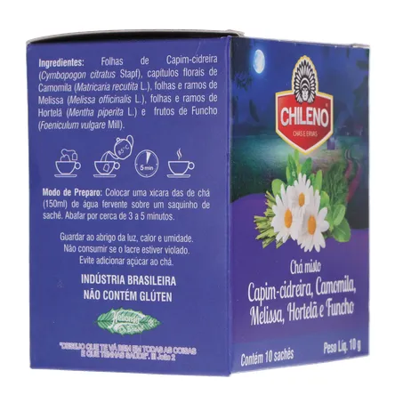Cha chileno misto 10g 360-30