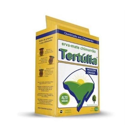 Erva mate tertulia moída grossa 1kg