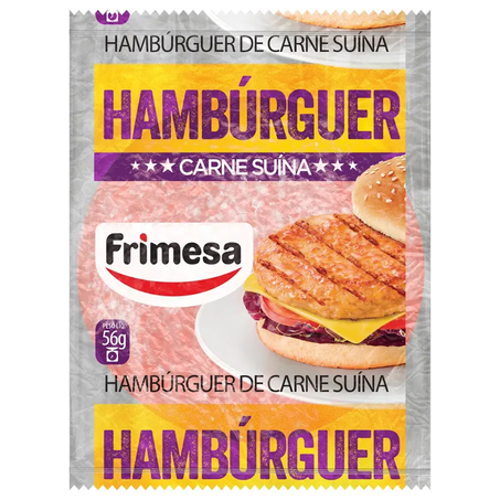 HAMBURGUER FRIMESA SUINO 56G