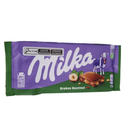 Barra de Chocolate Hazelnut Milka Avelã 100G 360-34