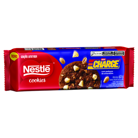 Biscoito Cookies Nestle 60g Charge Gotas Chocolate