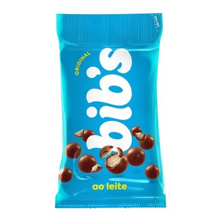 CONFEITO BIBS AO LEITE 40G