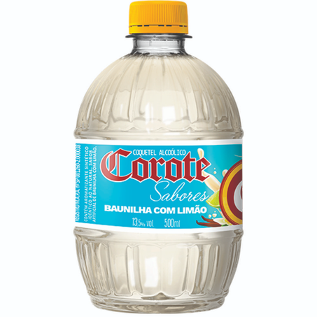 Coquetel Corote Baunilha/Limão Pet 500ml 
