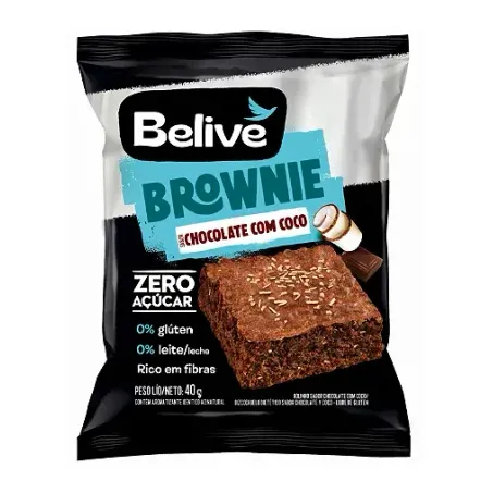 Brownie Belive Chocolate Coco 40g
