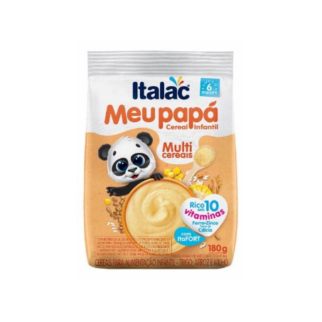 CEREAL INFANTIL ITALAC 180G MULTICEREAIS