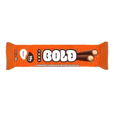 Bold Barra Proteica Tube Paçoca 40G 10G De Proteína