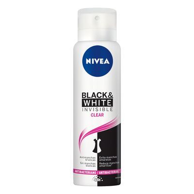 Desodorante aero b&w clear nivea 91g