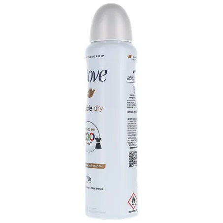 Antitranspirante Aerosol Dove Invisible Dry Violeta e Frésia Branca Frasco Spray 150ml 360-6