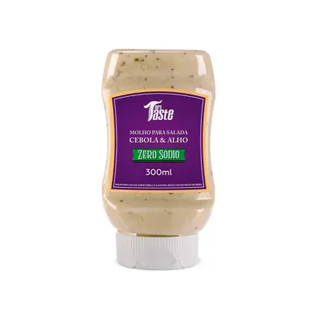MOLHO PARA SALADA CEBOLA ALHO 300G - MRS TASTE