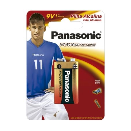 Bateria alcalina panasonic 9v1
