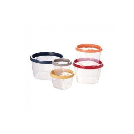 Conjunto 5 Potes Conect Redondo 02