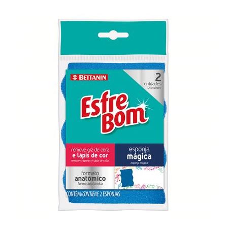 Esponja esfrebom magica bettanin c/2